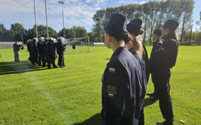 ćwiczenia 5. Kompanii Nieetatowego Oddziału Prewencji Policji KWP zs. w Radomiu