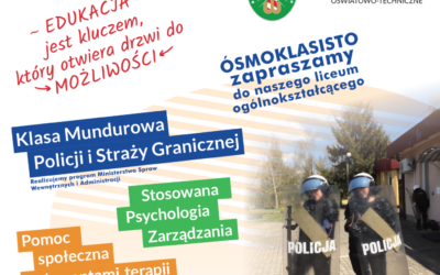Ósmoklasisto zapraszamy do naszego liceum
