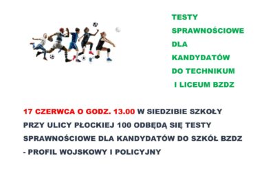 Testy sprawnościowe